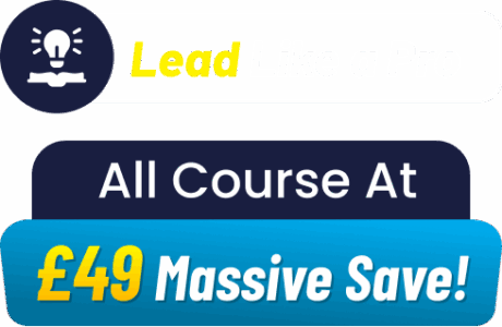 Banner promoting all courses for £49 with a massive saving.