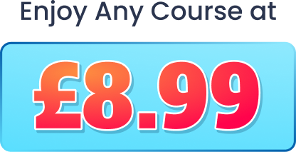 Buy any online course for £8.99 promotional offer